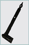 HAMMERED CRANKED DOUBLE SHEET BEND HOOK & BANDS