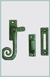 CURLY HANDLE CASEMENT FASTENER