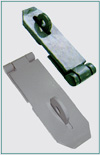 HEAVY SAFETY HASP & STAPLES (HARDENED)