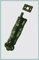 NECKED DOOR BOLT