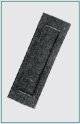 PLAIN INWARD OPENING LETTER PLATE